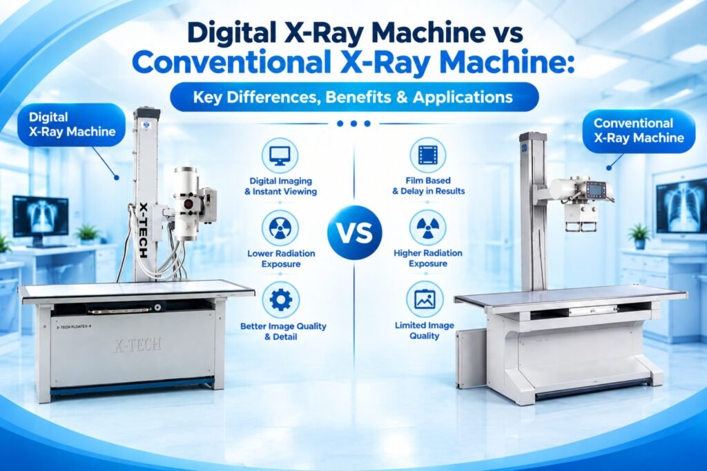 Digital X Ray Machine vs Conventional X Ray Machine